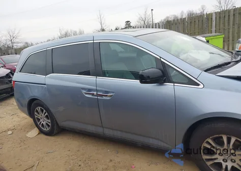 2012 Honda Odyssey Ex-L z USA, uszkodzony, nr VIN 5FNRL5H68CB098043